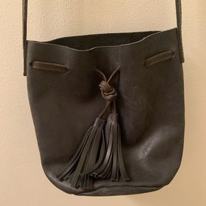 Able Leather Bucket Purse
